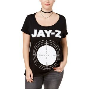 Reasonable Doubt Womens Jay-Z Graphic T-Shirt, NWT